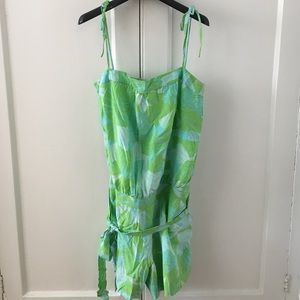 Lilly Pulitzer silk romper